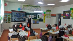 ТАЛАСТА ЖАӉЫ ЭКИ МЕКТЕП ПАЙДАЛАНУУГА БЕРИЛДИ