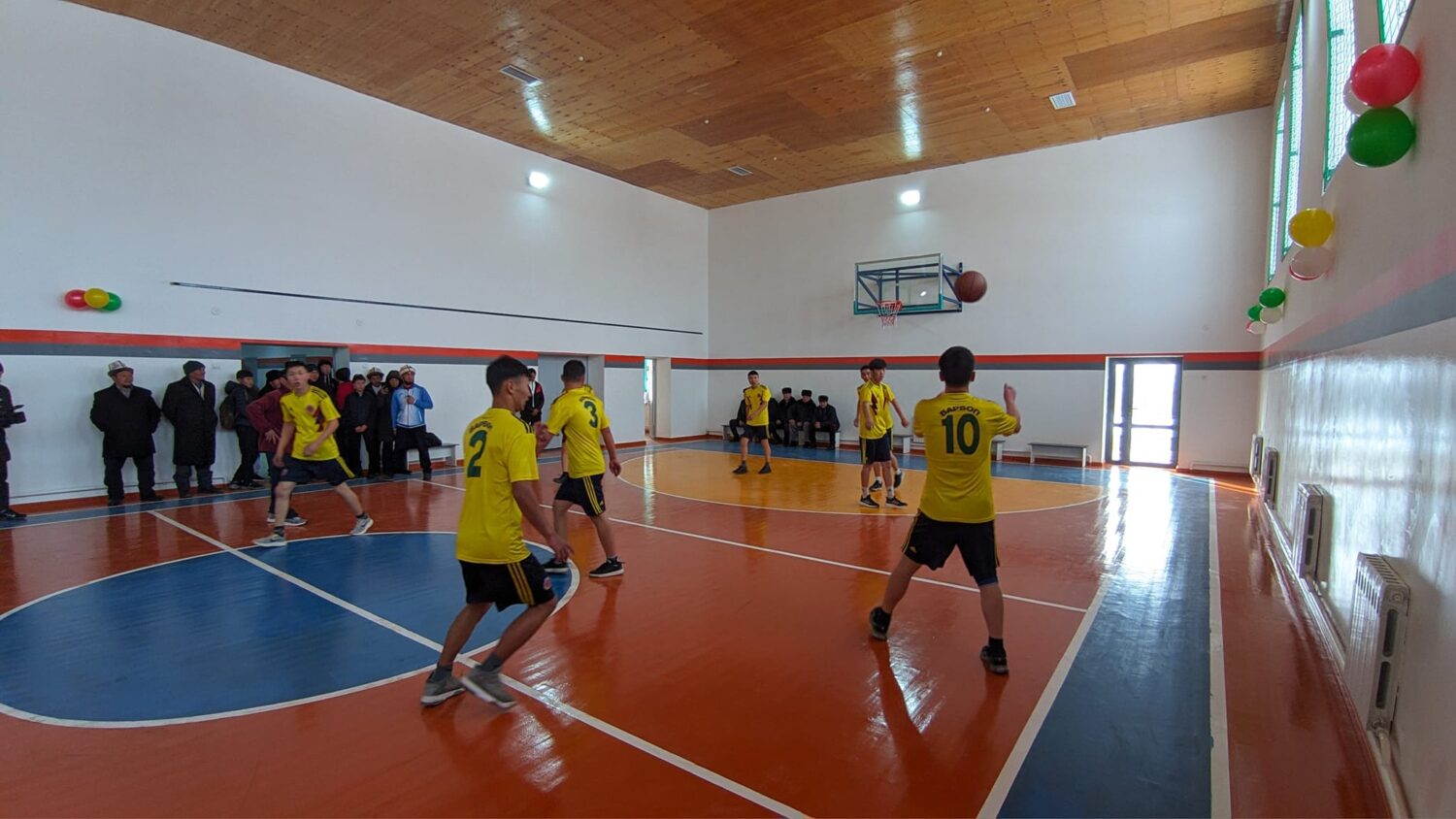 ТАЛАСТА ЖАӉЫ ЭКИ МЕКТЕП ПАЙДАЛАНУУГА БЕРИЛДИ