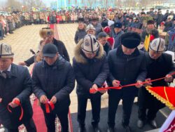 ТАЛАСТА ЖАӉЫ ЭКИ МЕКТЕП ПАЙДАЛАНУУГА БЕРИЛДИ