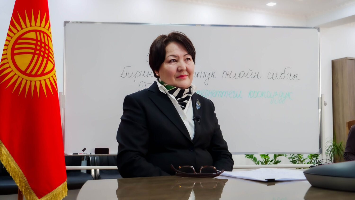 МИНКАБ ТӨРАГАСЫ АКЫЛБЕК ЖАПАРОВ УЛУТТУК ОНЛАЙН САБАК ӨТТҮ