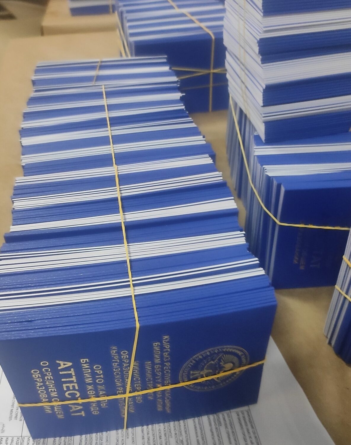 БЫЙЫЛКЫ ЖЫЛЫ АТТЕСТАТТАР ЖАНА КҮБӨЛҮКТӨР КАГАЗ ЖАНА ЭЛЕКТРОНДУК ВЕРСИЯЛАРДА ДАЯРДАЛУУДА