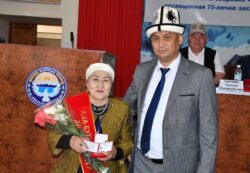 Элеттик окумуштуу Салийма Рысбаеванын 70жылдык мааракесине арналды