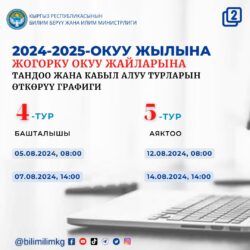 ЖОЖго КАБЫЛ АЛУУ 15-ИЮЛДАН БАШТАЛАТ