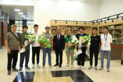 ОЛИМПИАДАНЫН АЛДЫҢКЫЛАРЫ МЕКЕНИНЕ КАЙТЫП КЕЛИШТИ