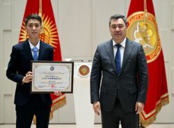 Президент олимпиаданын жеңүүчүлөрүн куттуктады