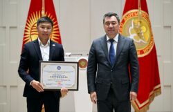 Президент олимпиаданын жеңүүчүлөрүн куттуктады