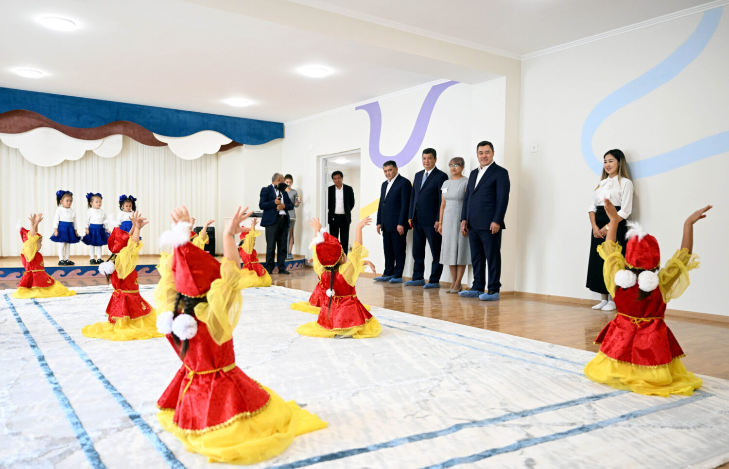 Мамлекеттин менчигине кайтарылган № 59 “БАЛАСТАН” бала бакчасынын оңдоо иштери аяктады