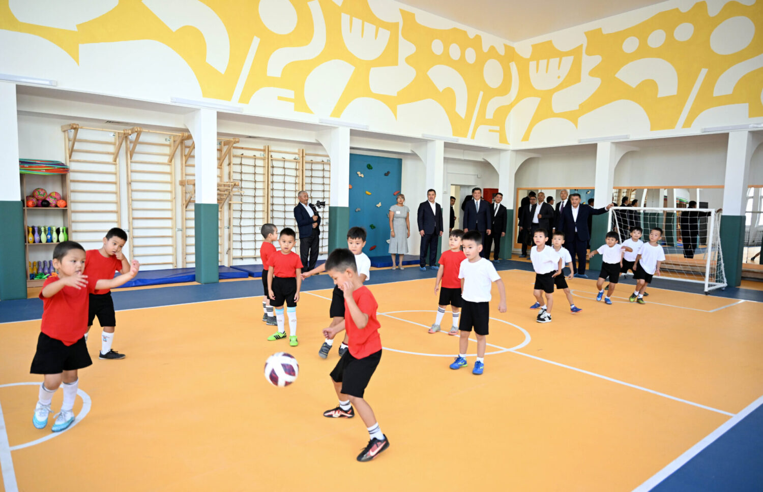 Мамлекеттин менчигине кайтарылган № 59 “БАЛАСТАН” бала бакчасынын оңдоо иштери аяктады