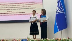 ОшМУнун окутуучусу алдыда