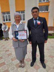 Лейлек районундагы мектептин ачылыш аземи болду