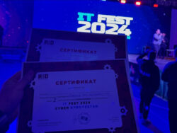 ОшМУнун командалары IT тармагы боюнча фестивалда жеңишке жетти