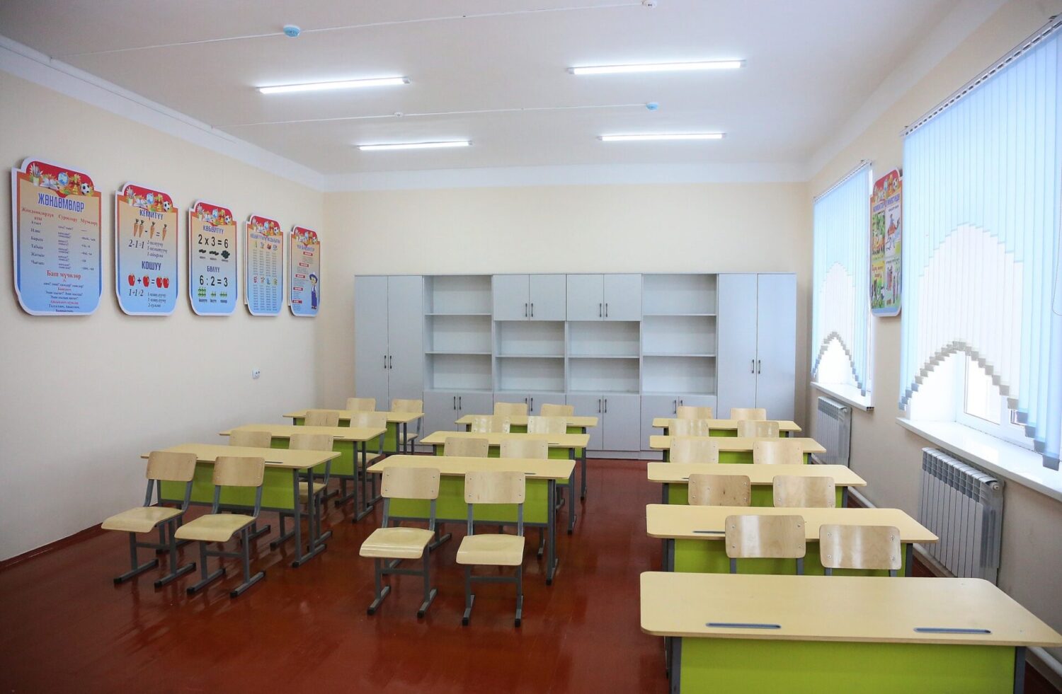 150 ОРУНДУУ МЕКТЕПТИН КУРУЛУШУ АЯКТАДЫ