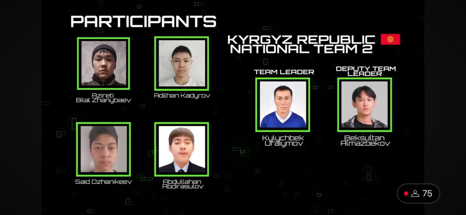 КЫРГЫЗСТАНДЫК ОКУУЧУЛАР ЭЛ АРАЛЫК ОЛИМПИАДАДА 7 МЕДАЛЬ ЖЕҢИП АЛЫШТЫ