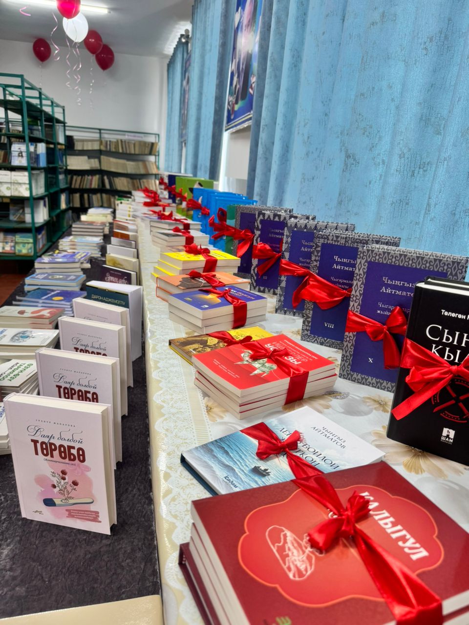 «БИР АДАМДАН БИР КИТЕП» ДОЛБООРУ АКСЫДА