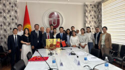 Нанкин технологиялык институту ОшМУ менен кызматташтыктын жаңы этабын баштады