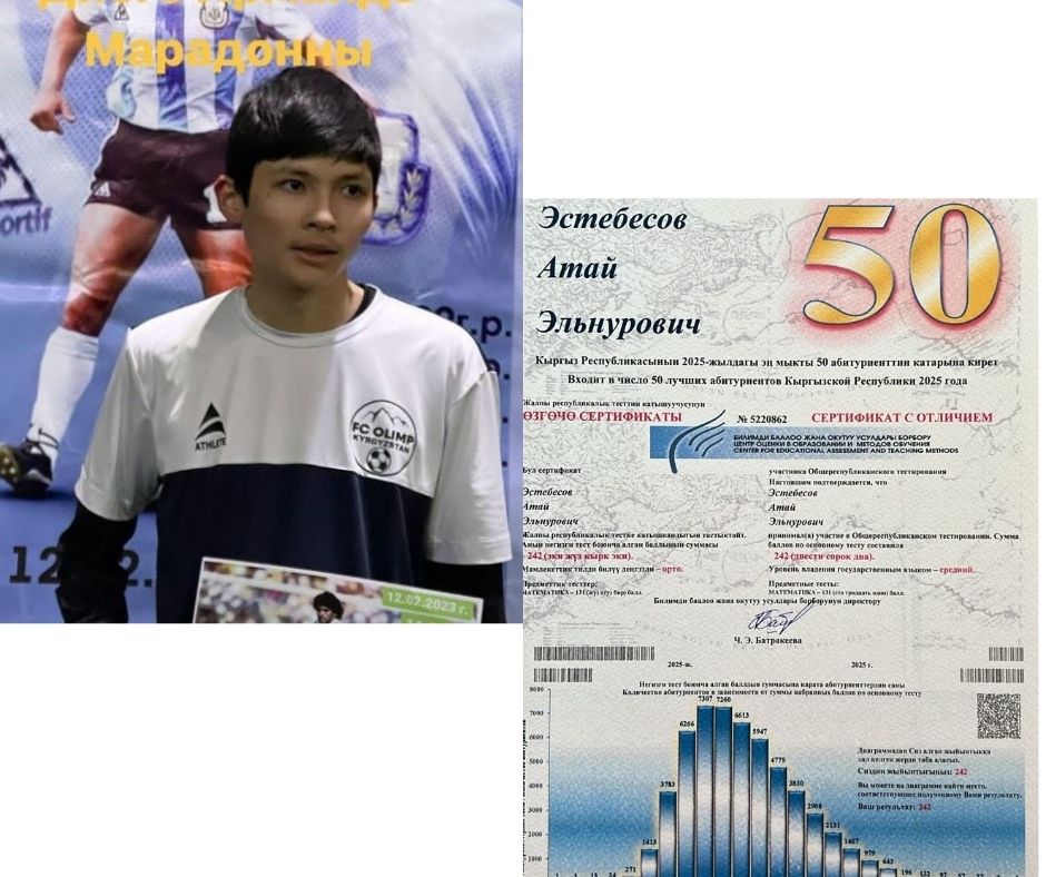 ЖРТДЫН ЧЕМПИОНУ —  АТАЙ ЭСТЕБЕСОВ