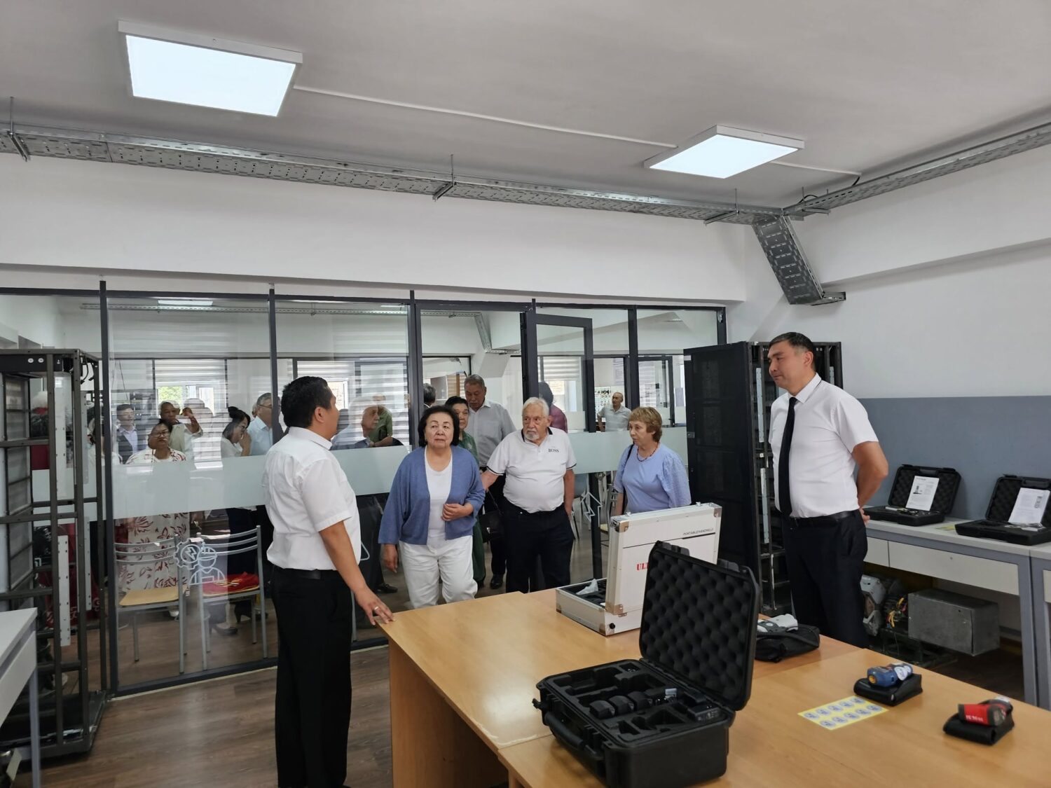 КМТУда лабораториялык база ачылды