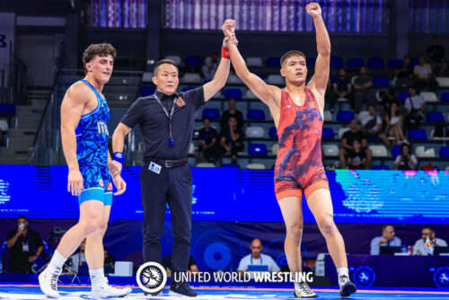 КҮРӨШТӨН БОЛГАРИЯДАГЫ ДҮЙНӨ ЧЕМПИОНАТЫНДА