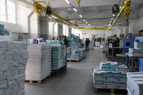 Пресс-тур на ОАО «Учкун: Общий тираж учебников превышает 1,9 млн экземпляров