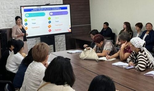 БЫЙЫЛ «САНАТТА»  ҮЧ ЖАРЫМ МИҢГЕ ЖАКЫН МУГАЛИМ ЭС АЛДЫ