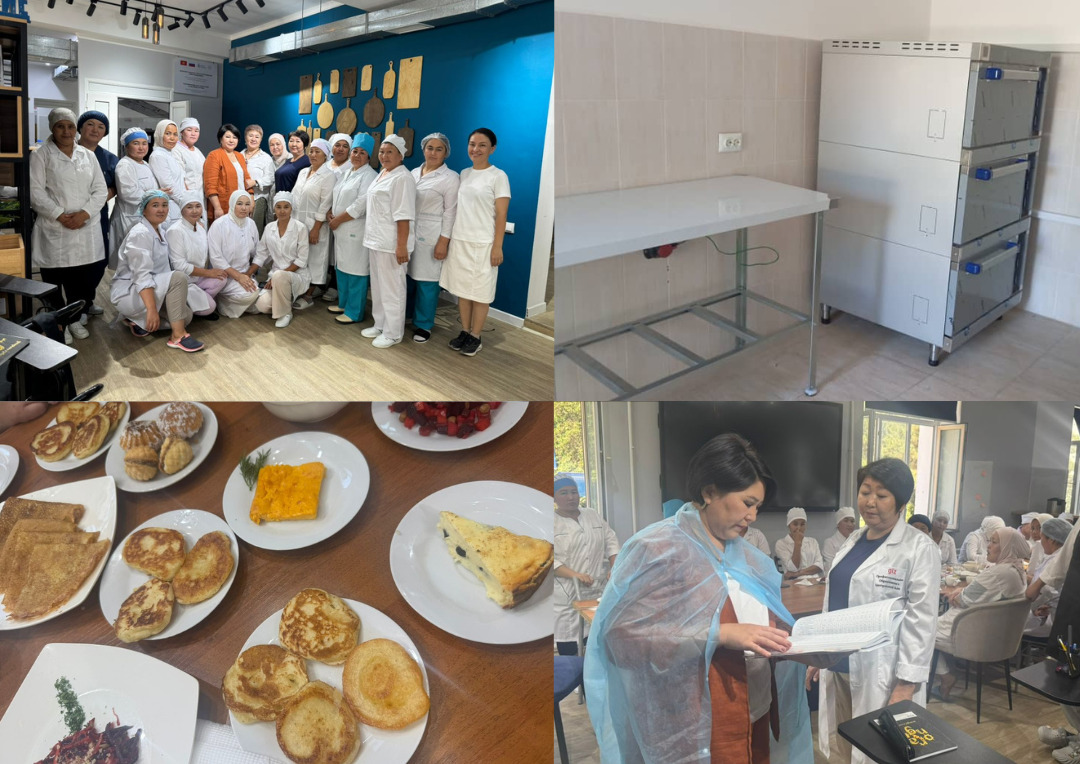 12 БАЛА БАКЧАНЫН АШПОЗЧУЛАРЫ ОКУТУЛДУ