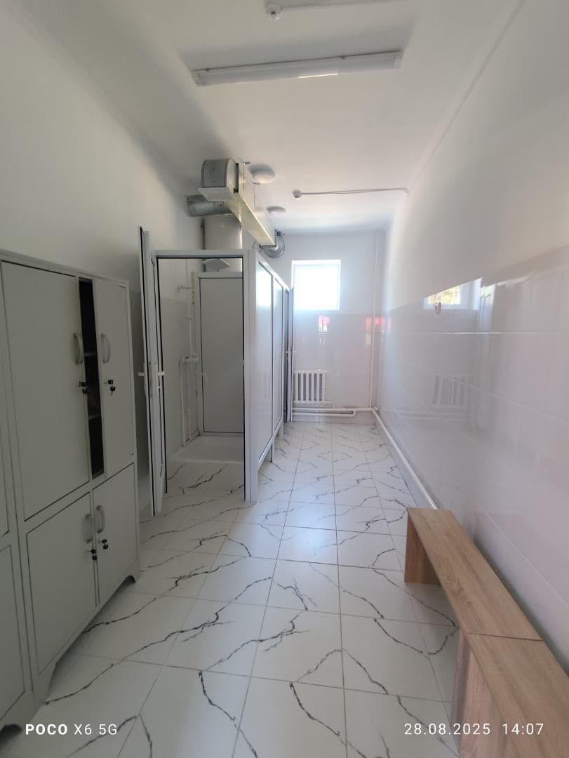 ОШ: Т.САТЫЛГАНОВ МЕКТЕБИНИН ЖАҢЫ СПОРТ ЗАЛЫ ИШКЕ БЕРИЛДИ