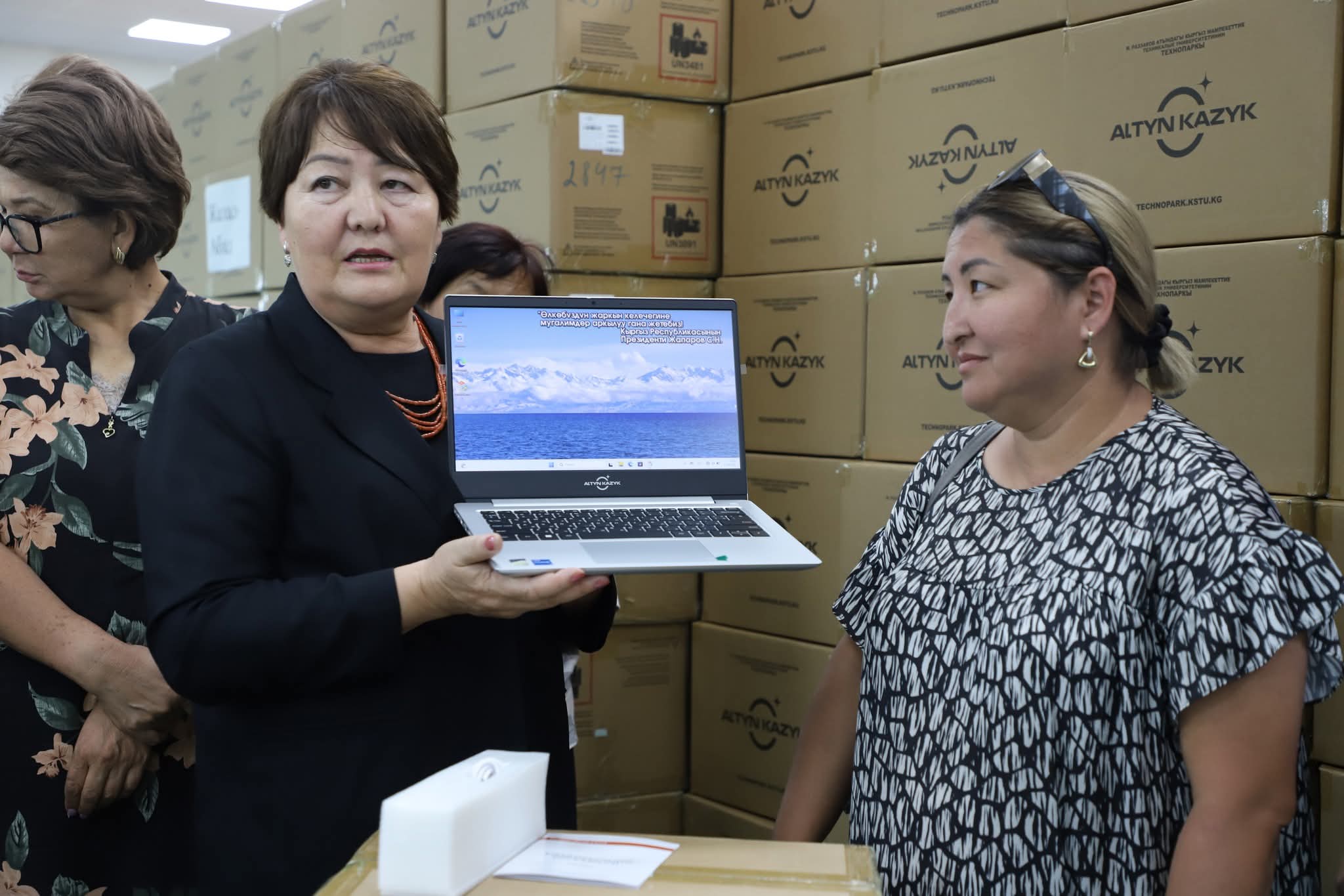 "АЛТЫН КАЗЫК": САНАРИП ДООРГО ЗАМАНБАП ТЕХНИКА МЕНЕН