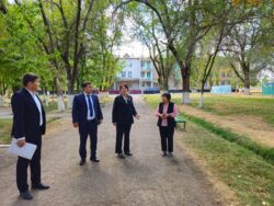 АГАРТУУ МИНИСТРИ ЧҮЙ ОБЛУСТУК МЕКТЕП-ГИМНАЗИЯСЫНА БАРДЫ