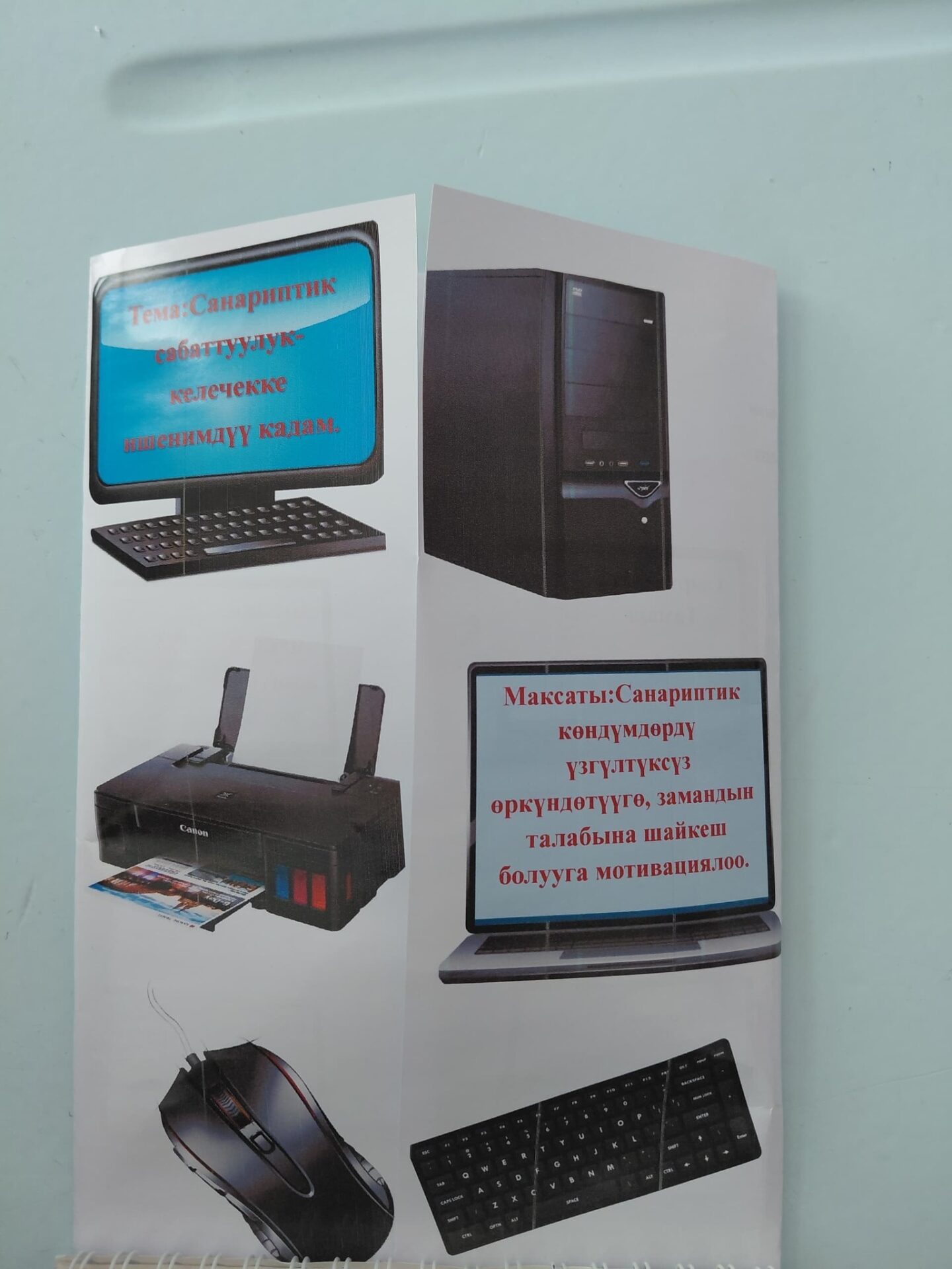 САНАРИПТИК САБАТТУУЛУК - КЕЛЕЧЕККЕ ИШЕНИМДҮҮ КАДАМ