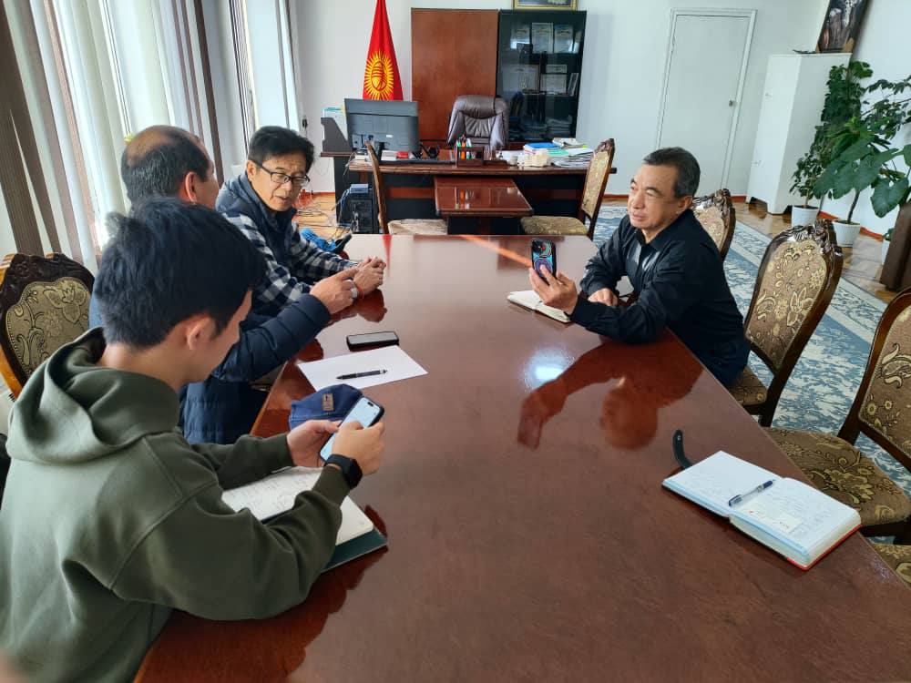 АТ-БАШЫ РАЙОНУ МЕНЕН ЖАПОН КОМПАНИЯЛАРЫ КЫЗМАТТАШУУДА