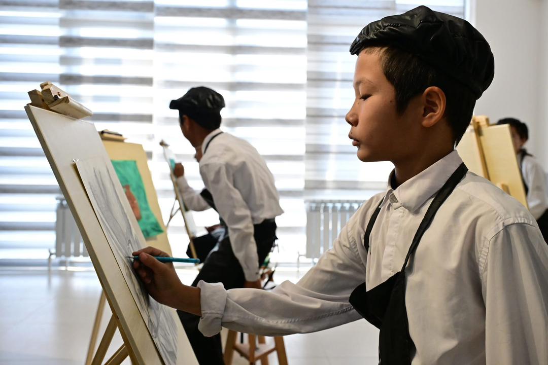 МАНАС ШААРЫНДА “АРИЕТ” БАЛДАРДЫН ЧЫГАРМАЧЫЛЫК БОРБОРУНУН ЖАҢЫ ИМАРАТЫ АЧЫЛДЫ