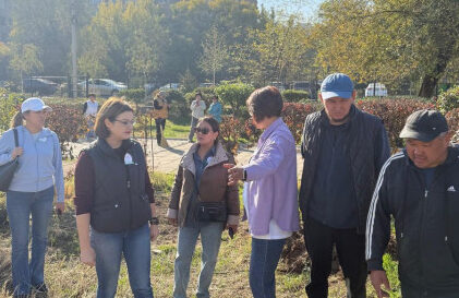 Бишкек шаарындагы №4 мектепте күзгү ишембилик