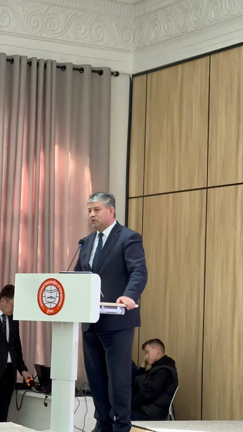 КЫРГЫЗСТАН ЭЛ АРАЛЫК УНИВЕРСИТЕТИНДЕ ЖАҢЫ ИННОВАЦИЯЛЫК БОРБОР АЧЫЛДЫ