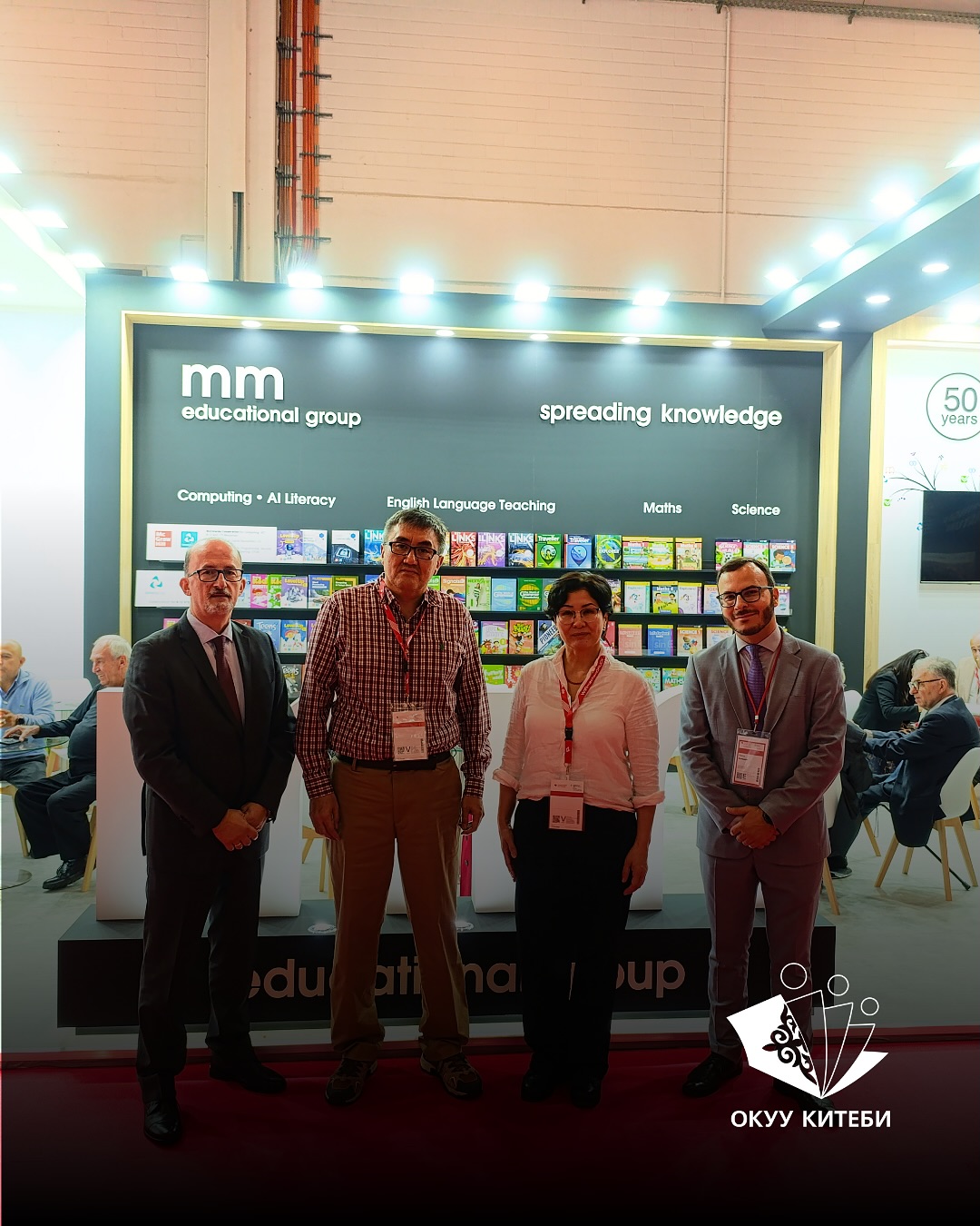 Кыргызстандык адистер Франкфурттагы дүйнөлүк китеп фестивалына катышты