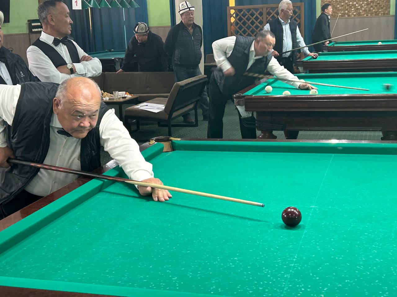 ТИЛЕК МУРАТАЛИЕВДИН ЖАРКЫН ЭЛЕСИНЕ АРНАЛГАН БИЛЬЯРД ТУРНИРИ