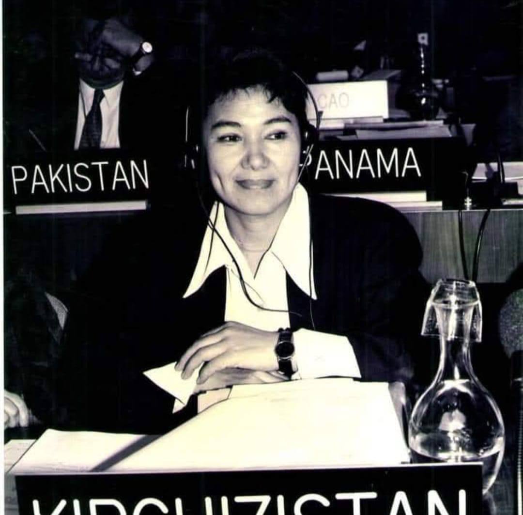 ЭЛ АРАЛЫК ДИПЛОМАТИЯДА КЫРГЫЗСТАНДЫ ТААНЫТКАН КӨП КЫРДУУ АДАШ ТОКТОСУНОВА 75 ЖАШТА