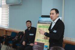 «Ала-Тоо» Эл аралык университетинде Click 2025 Жаштар Хакатону өттү