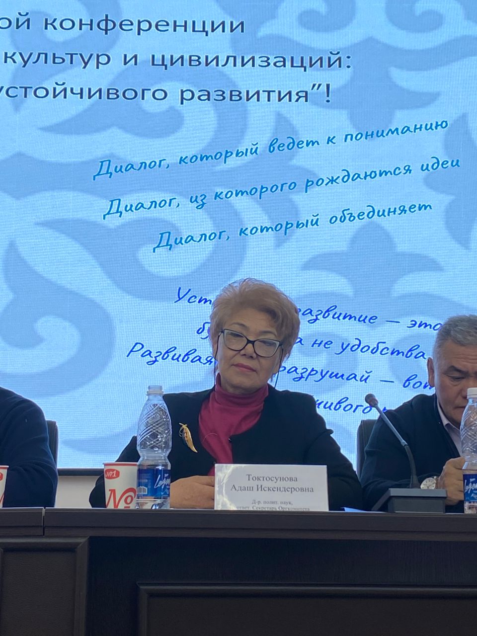 ЭЛ АРАЛЫК ДИПЛОМАТИЯДА КЫРГЫЗСТАНДЫ ТААНЫТКАН КӨП КЫРДУУ АДАШ ТОКТОСУНОВА 75 ЖАШТА