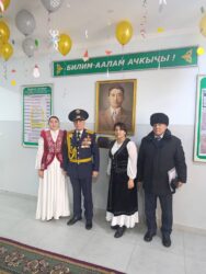 Манас шаарындагы мектепте аскерге чейинки даярдоо каанасы ачылды