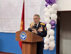 Манас шаарындагы мектепте аскерге чейинки даярдоо каанасы ачылды