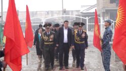 Манас шаарындагы мектепте аскерге чейинки даярдоо каанасы ачылды