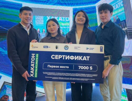 ОшМУ улуттук климаттык хакатондо жеңүүчү болду