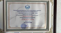 СЕКЕЛЕК КЕЗИНЕН ДОСКАГА ЖАЗЫП, “САБАК ӨТҮП” ЖҮРГӨН