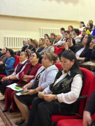 ОРУС ТИЛДҮҮ КЛАССТАРДА КЫРГЫЗ ТИЛИН НАТЫЙЖАЛУУ ОКУТУУ БОЮНЧА ТРЕНИНГ ӨТТҮ