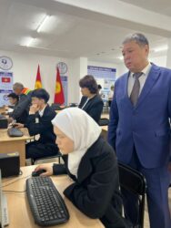 ТЕМИР ЖОЛЧУЛАР ЛИЦЕЙИНДЕ САНАРИПТИК ТЕСТИРЛӨӨ АЯНТЧАСЫ ИШКЕ КИРДИ