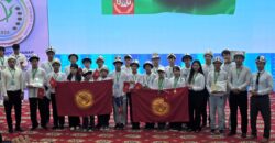 КЫРГЫЗСТАНДЫН ОКУУЧУЛАРЫ ЭЛ АРАЛЫК МАТЕМАТИКА ОЛИМПИАДАСЫНАН 6 МЕДАЛЬ ЖЕҢИП КЕЛИШТИ