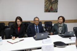 АГАРТУУ МИНИСТРЛИГИ МЕНЕН ДҮЙНӨЛҮК БАНК БИЛИМ БЕРҮҮ ТАРМАГЫНДАГЫ НЕГИЗГИ ДОЛБООРЛОРДУ ТАЛКУУЛАДЫ