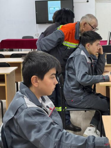 ТЕМИР ЖОЛЧУЛАР ЛИЦЕЙИНДЕ САНАРИПТИК ТЕСТИРЛӨӨ АЯНТЧАСЫ ИШКЕ КИРДИ