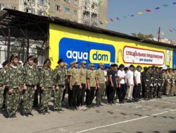 ЖЕҢИШКЕ АРНАЛГАН СЫНАК: ЛИЦЕЙ ОКУУЧУЛАРЫ КҮЧ СЫНАШТЫ