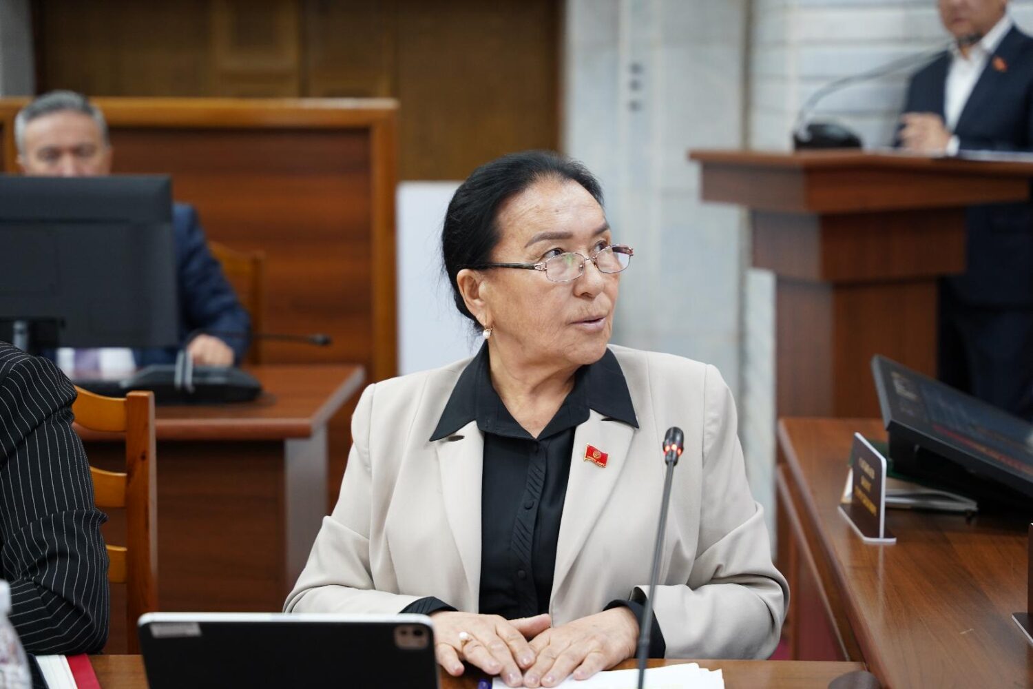 ДЕПУТАТТАРДЫН «БААТЫР ЭНЕЛЕРДИН» БАЛДАРЫНА БИЛИМ БЕРҮҮДӨ ЖЕҢИЛДИК БЕРҮҮ ДЕМИЛГЕСИ КОМИТЕТТЕН ӨТТҮ